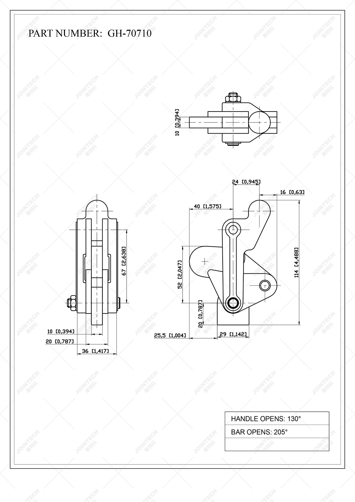 Heavy Duty Weldable Toggle Clamp Heavy Duty Weldable Toggle Clamp