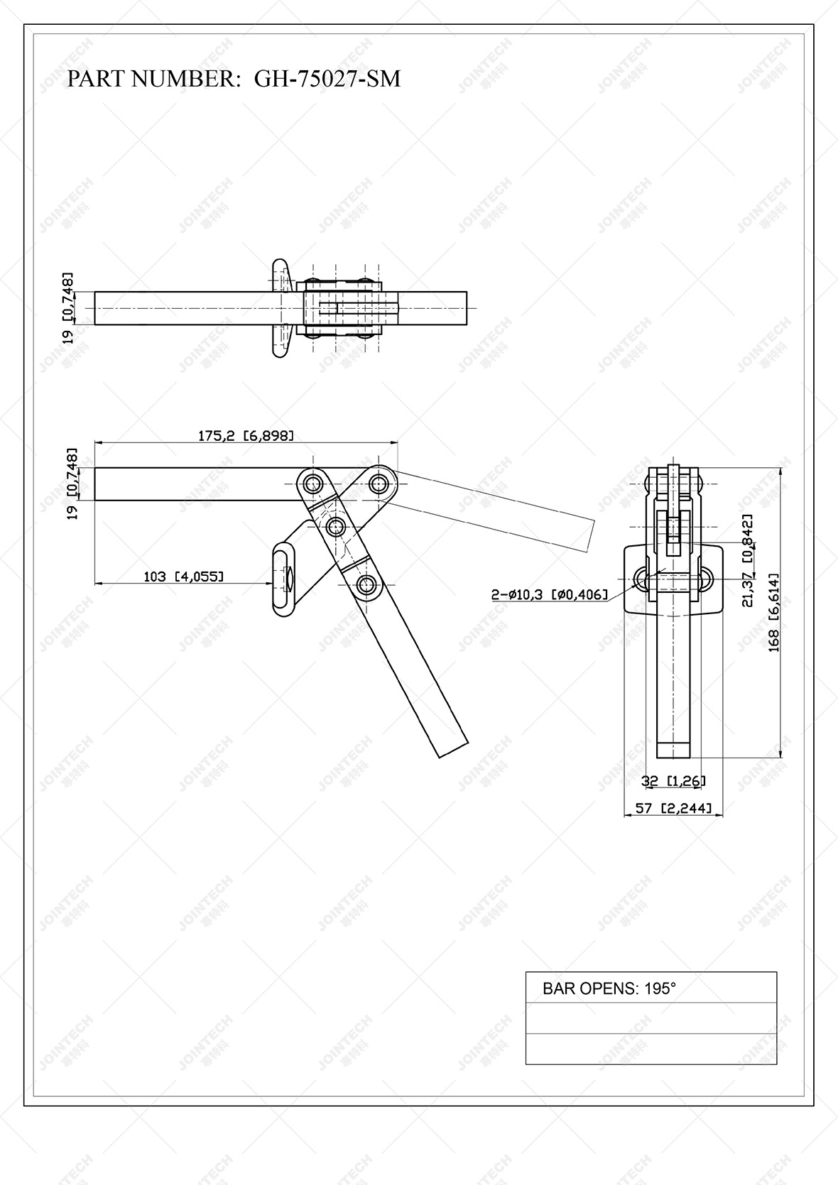 Heavy Duty Weldable Toggle Clamp Heavy Duty Weldable Toggle Clamp