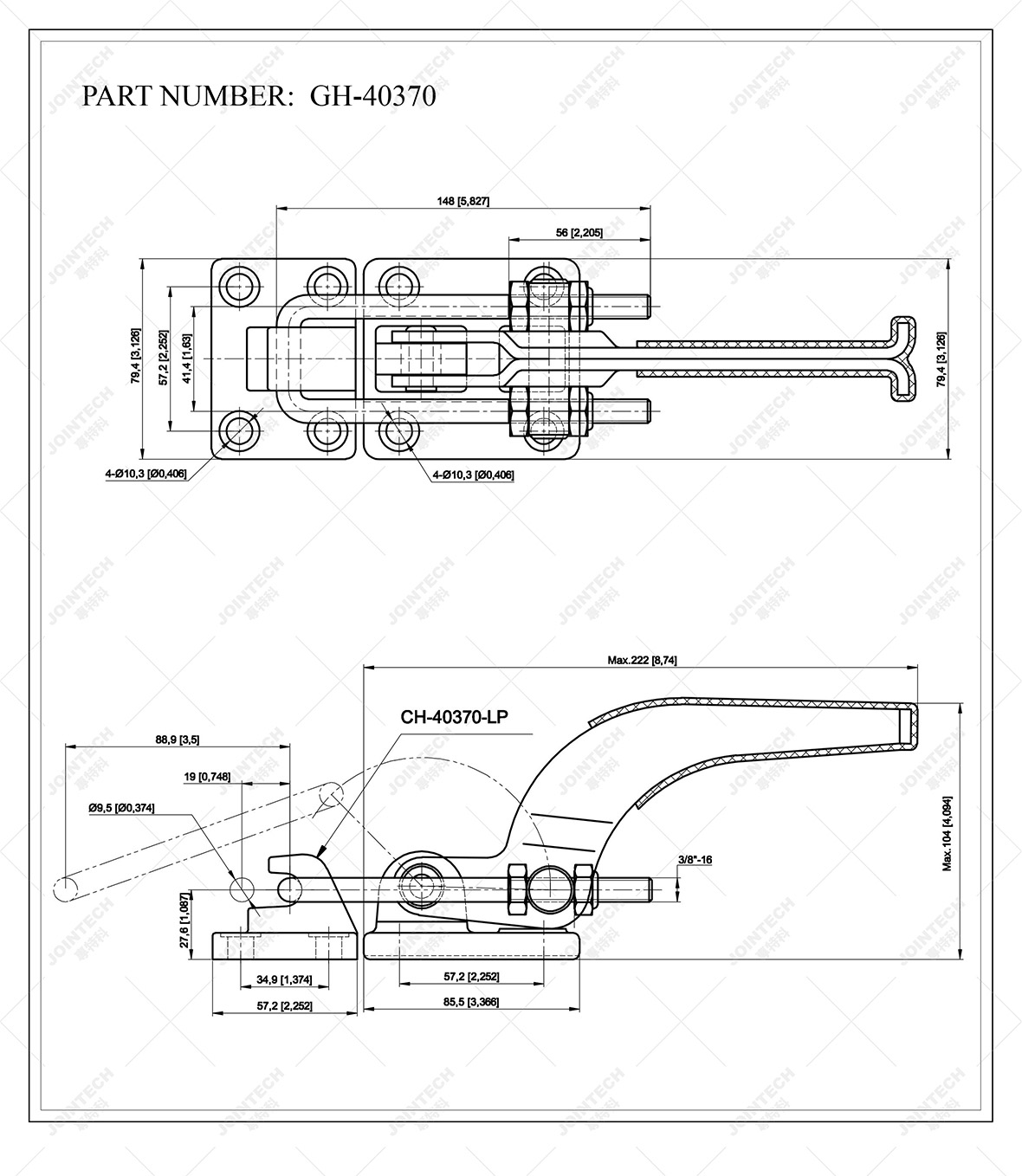 Latch Action Toggle Clamp Latch Action Toggle Clamp