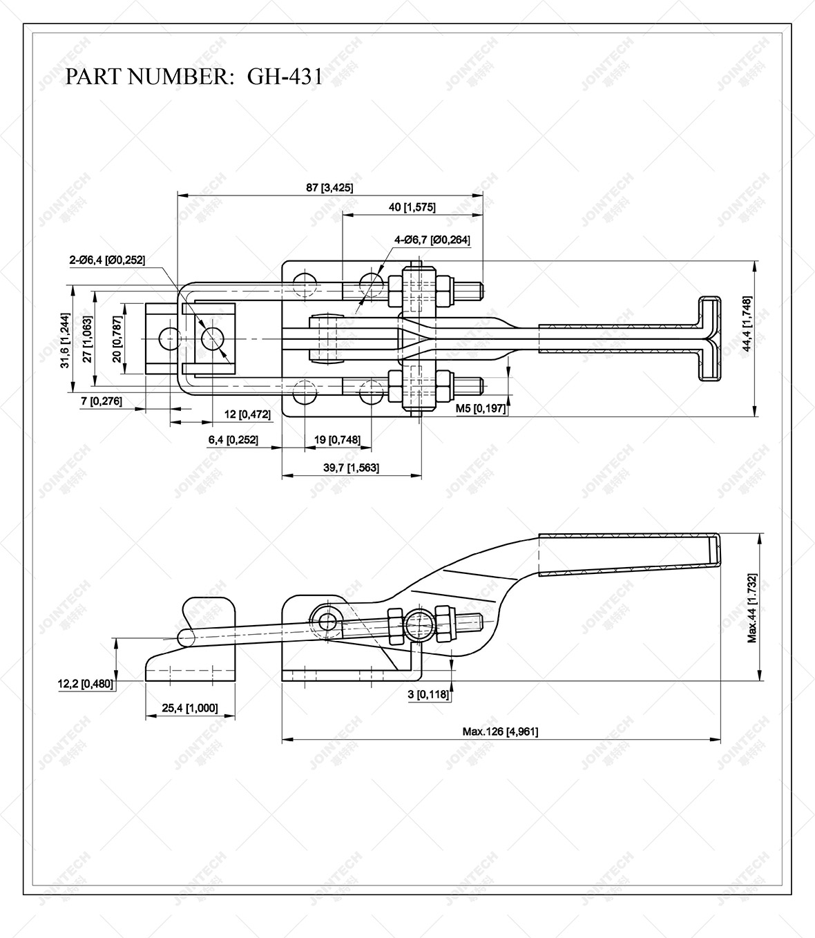 Latch Action Toggle Clamp Latch Action Toggle Clamp