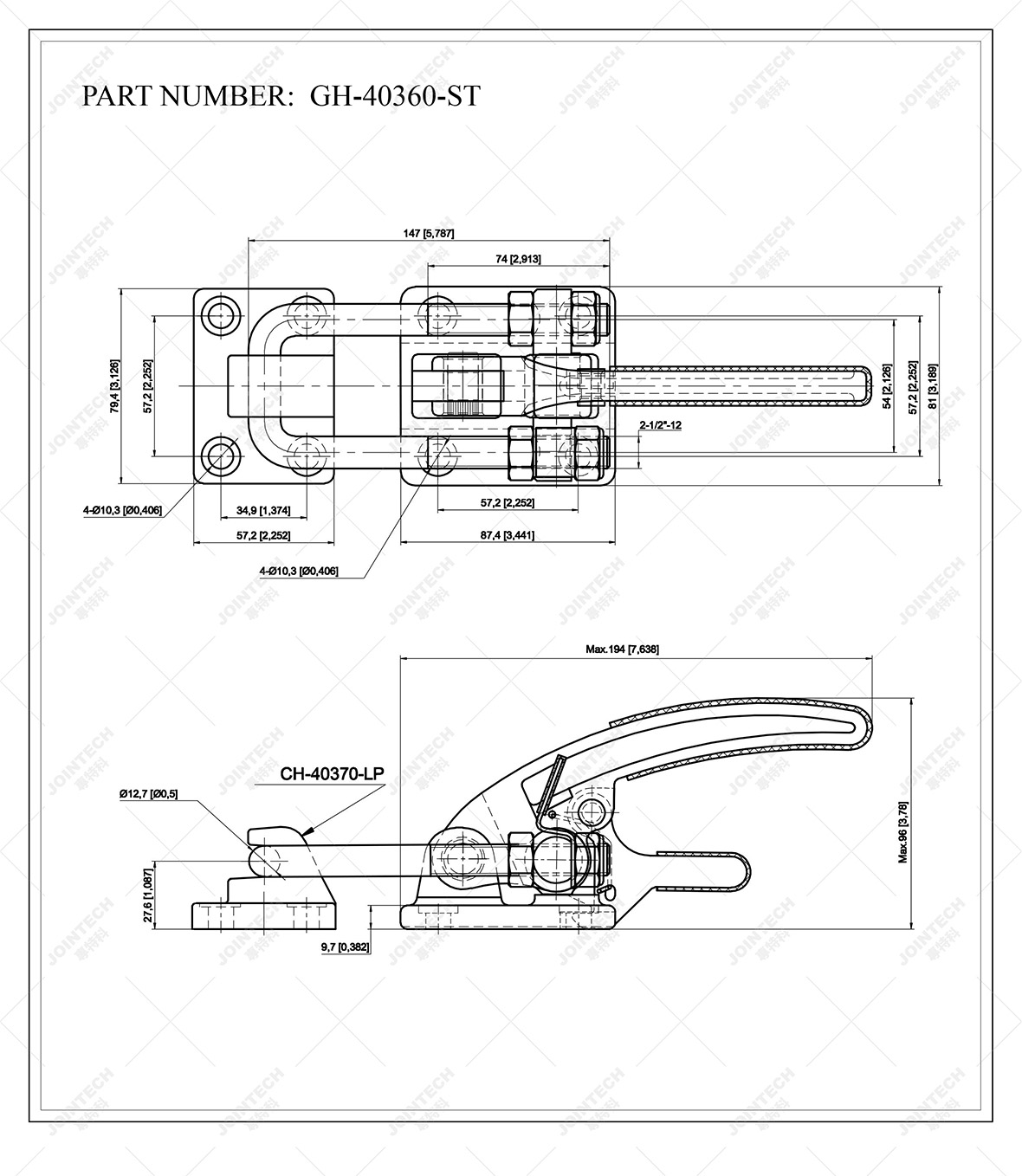 Latch Action Toggle Clamp Latch Action Toggle Clamp