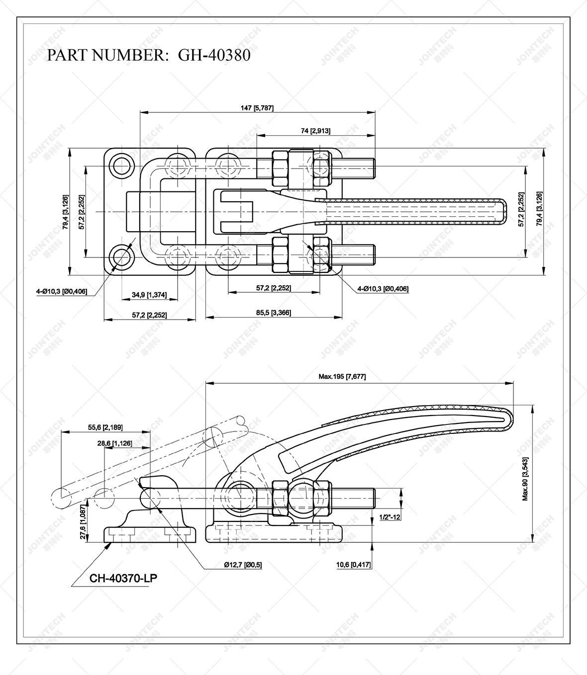 Latch Action Toggle Clamp Latch Action Toggle Clamp