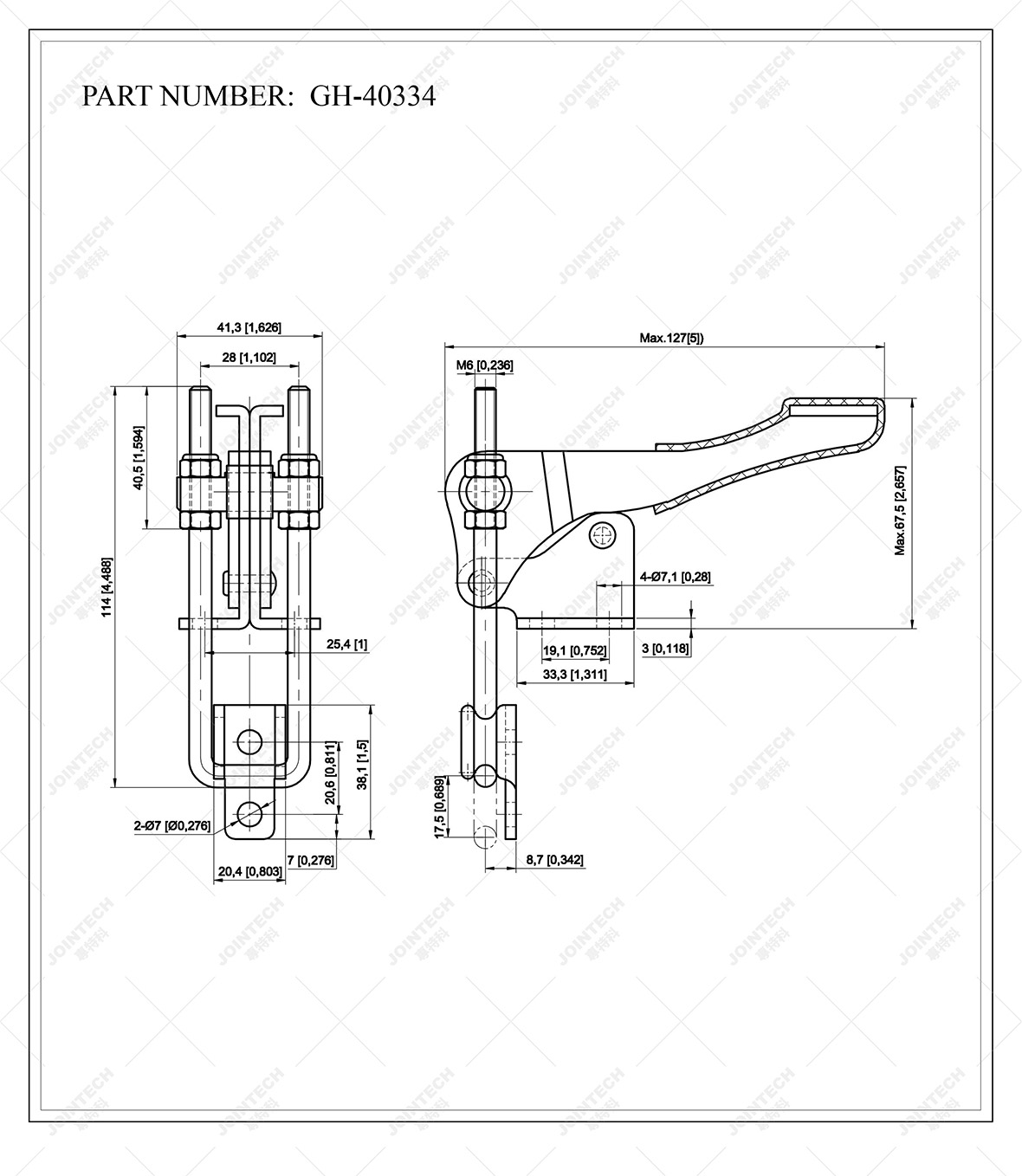 Latch Action Toggle Clamp Latch Action Toggle Clamp