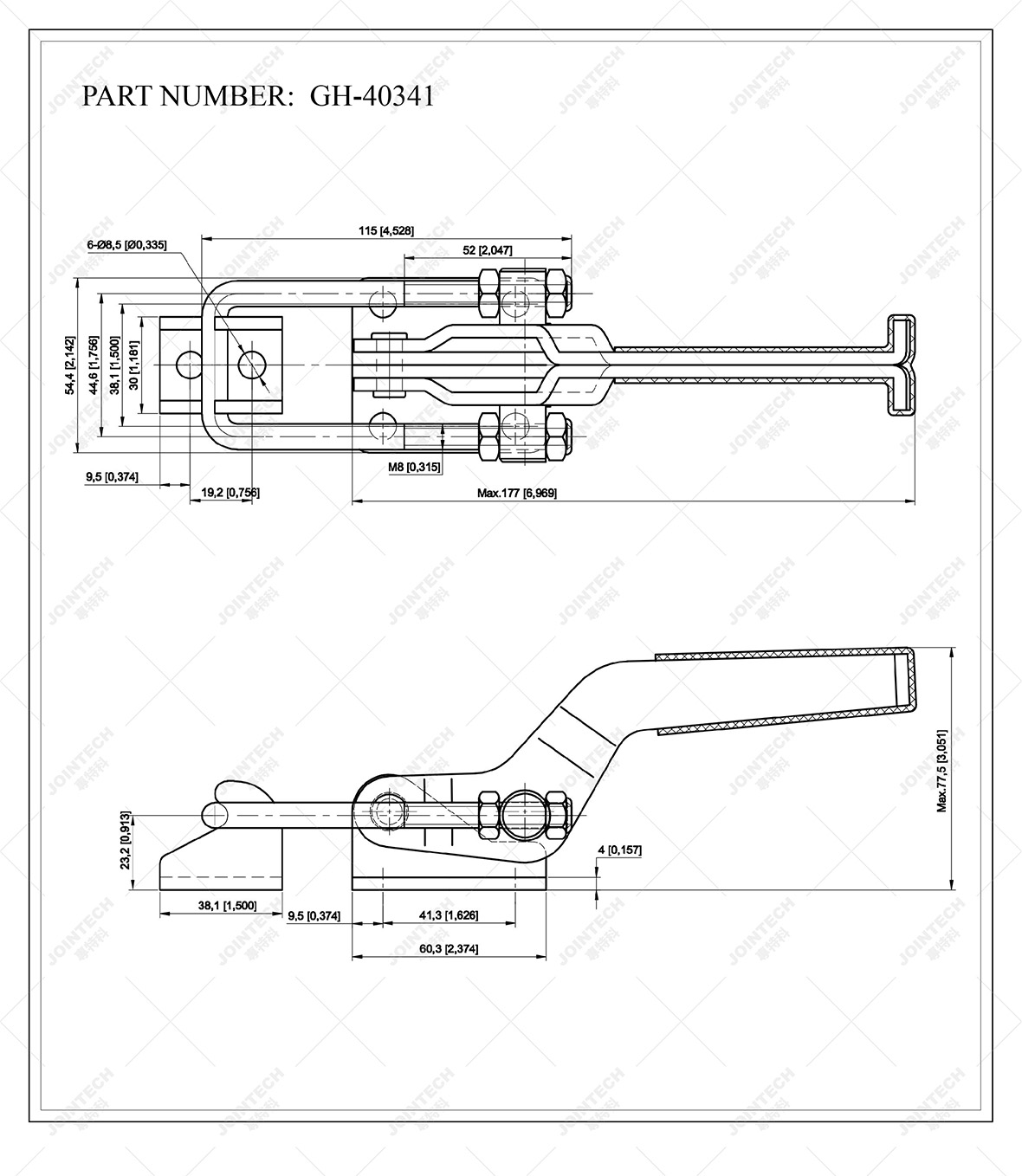 Latch Action Toggle Clamp Latch Action Toggle Clamp