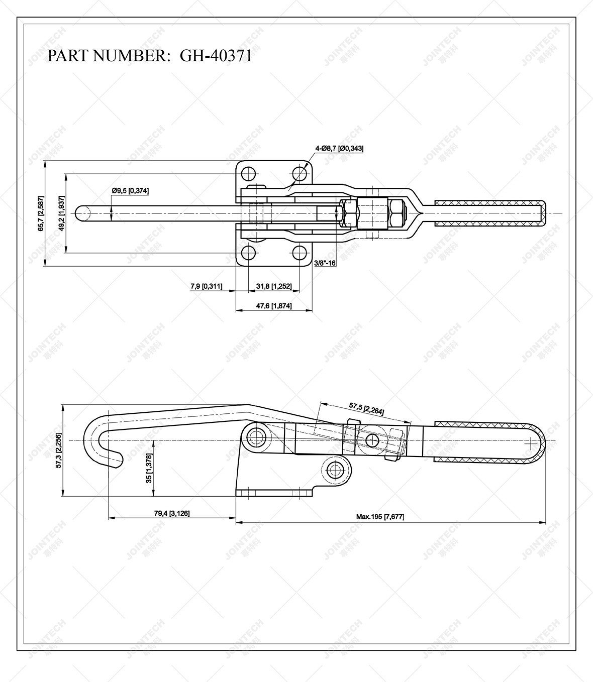 Latch Action Toggle Clamp Latch Action Toggle Clamp