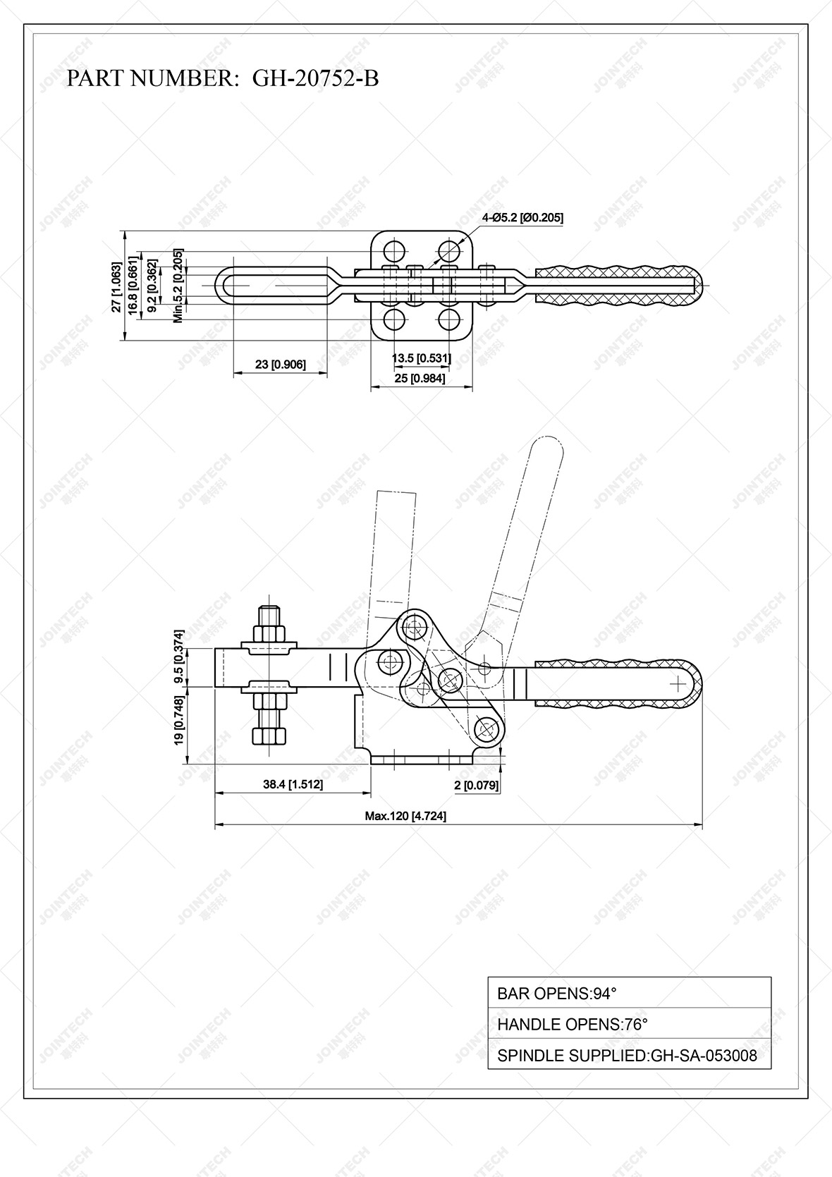 Hold Down Horizontal Toggle Clamp Use For Streching Machine Buy Horizontal Toggle Clamp, Quick