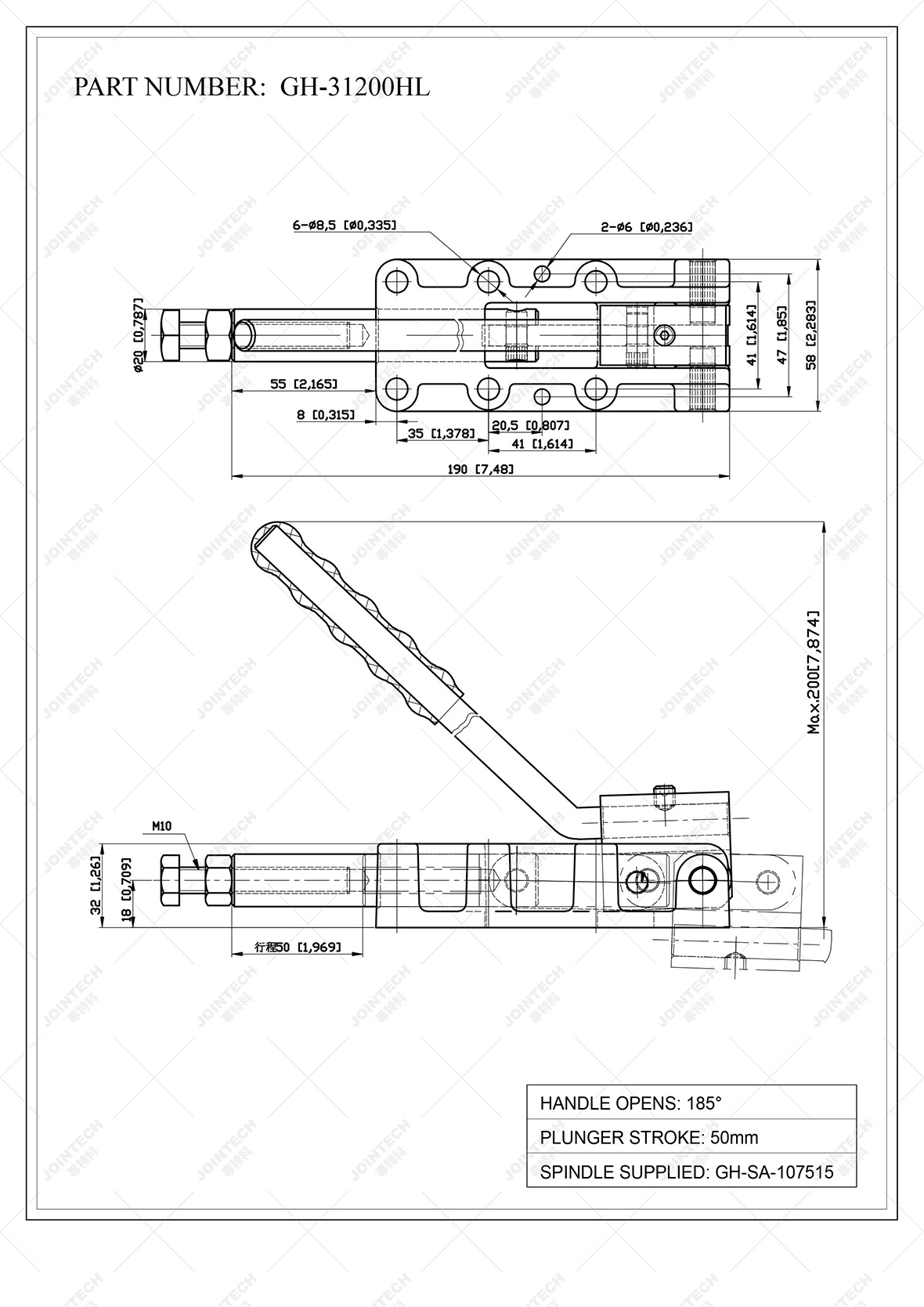 Push Pull Toggle Clamp