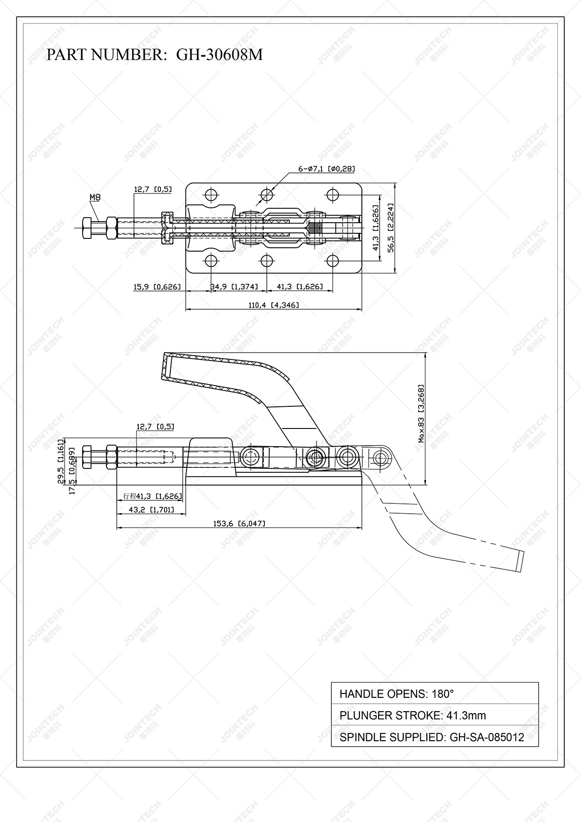 Push Pull Toggle Clamp