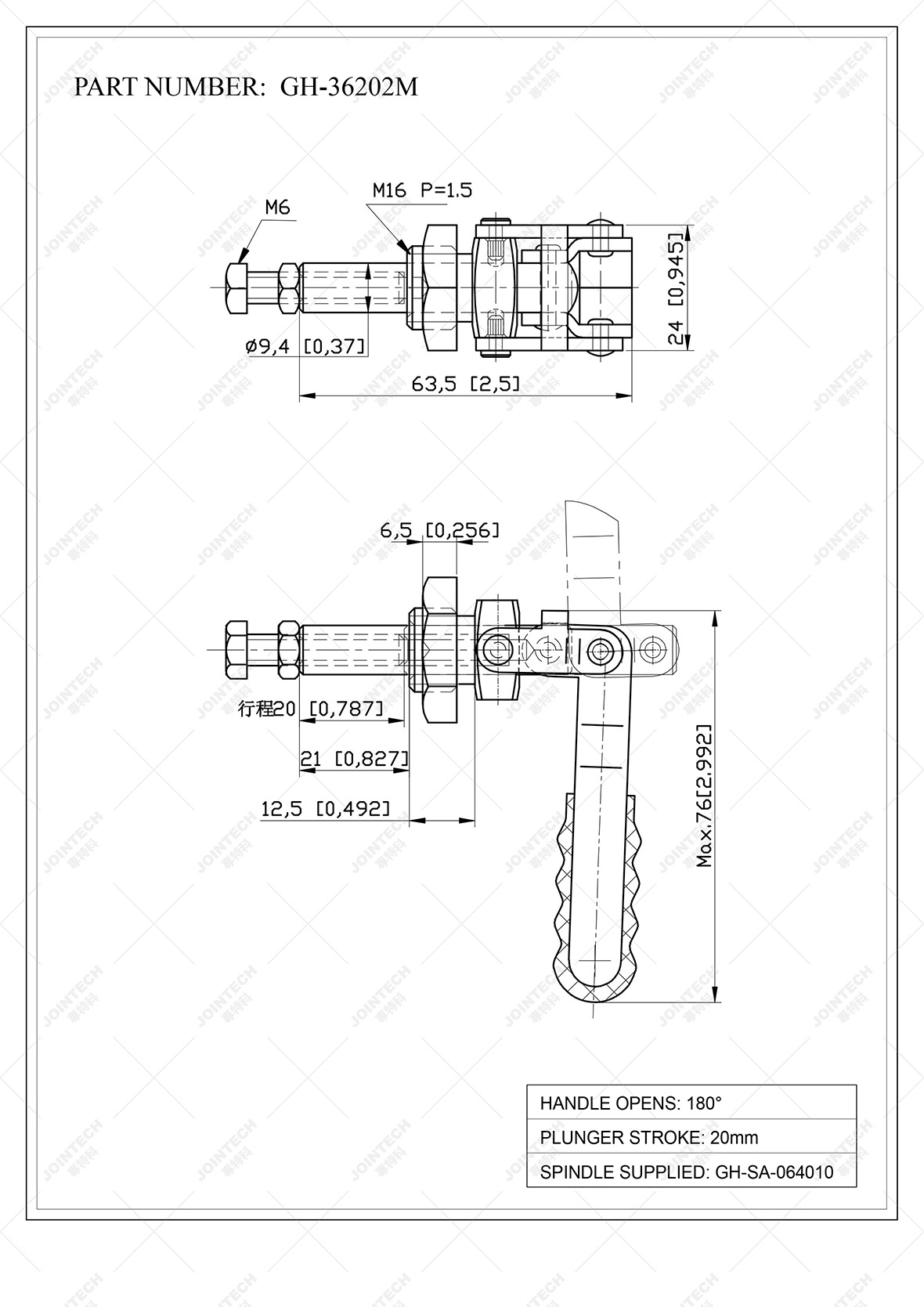 Push Pull Toggle Clamp