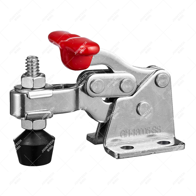 Zinc Plated Handle Hold Down Vertical Toggle Clamp