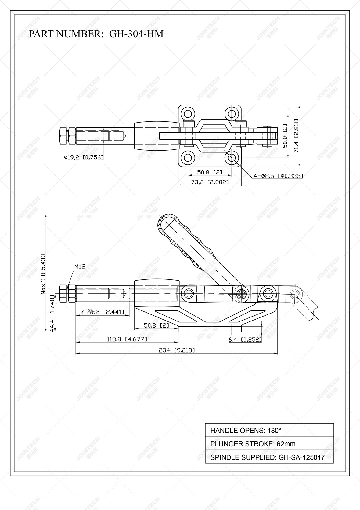 Heavy Duty Ductile Iron Manual PushPull Toggle Clamp Buy Push Pull Toggle Clamp, Quick