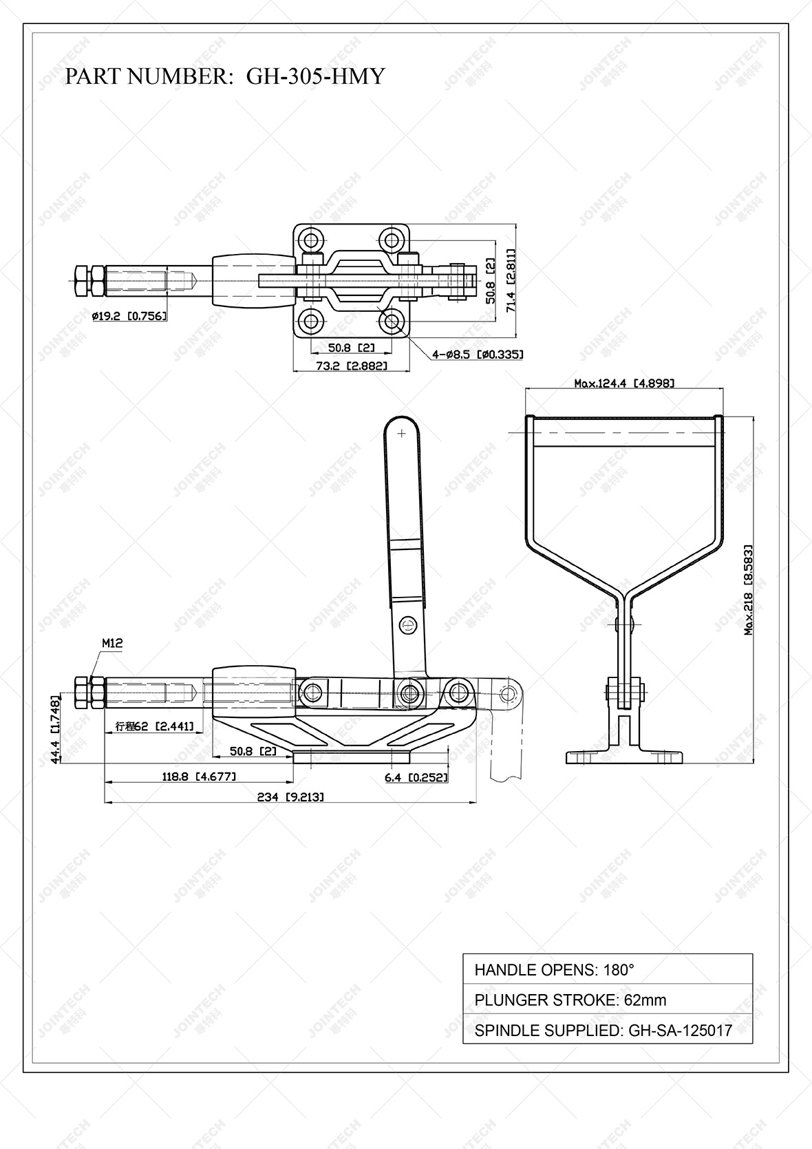 Push Pull Toggle Clamp