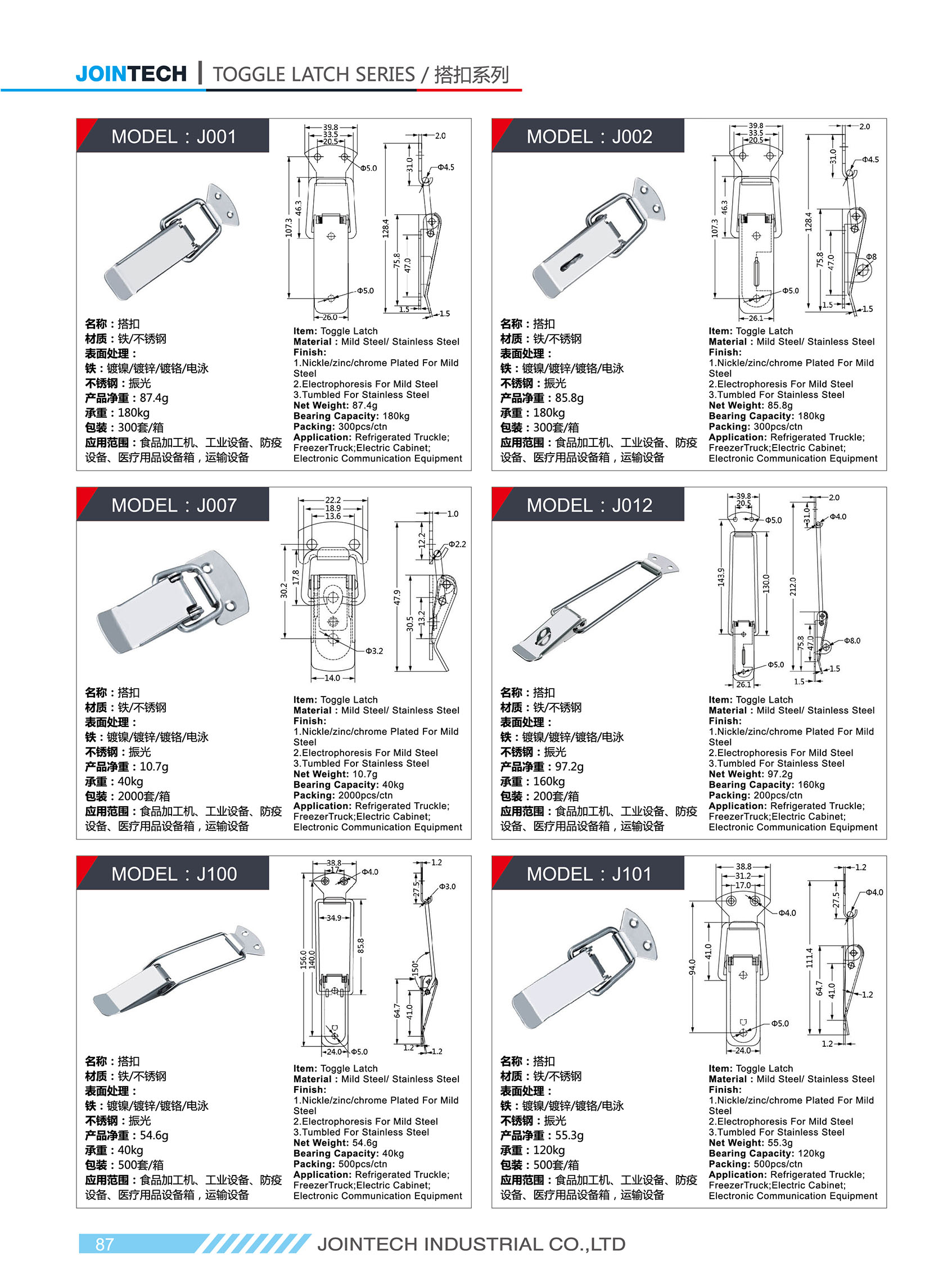 Stainless Steel Latch Locking Hasp