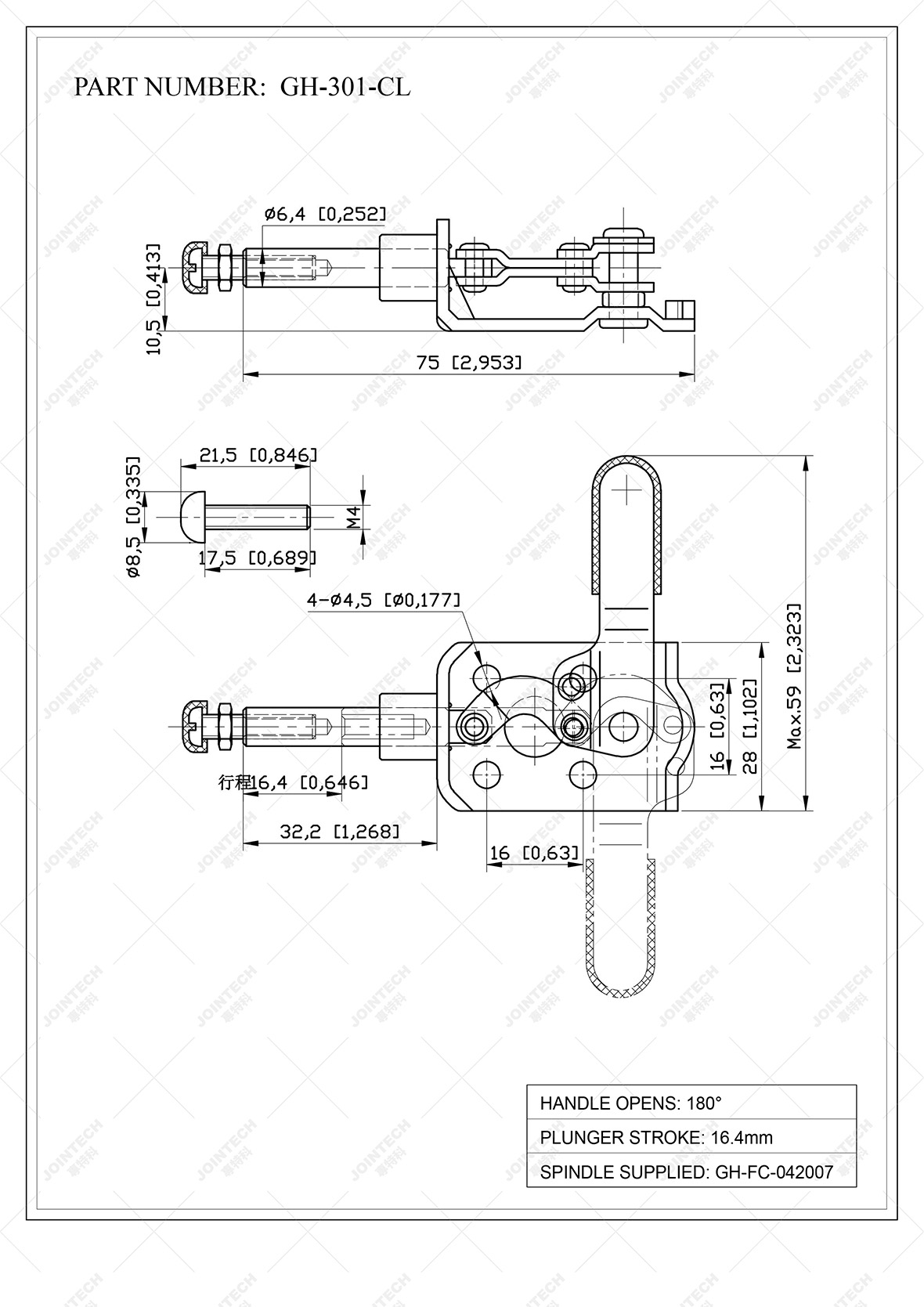 Push Pull Toggle Clamp