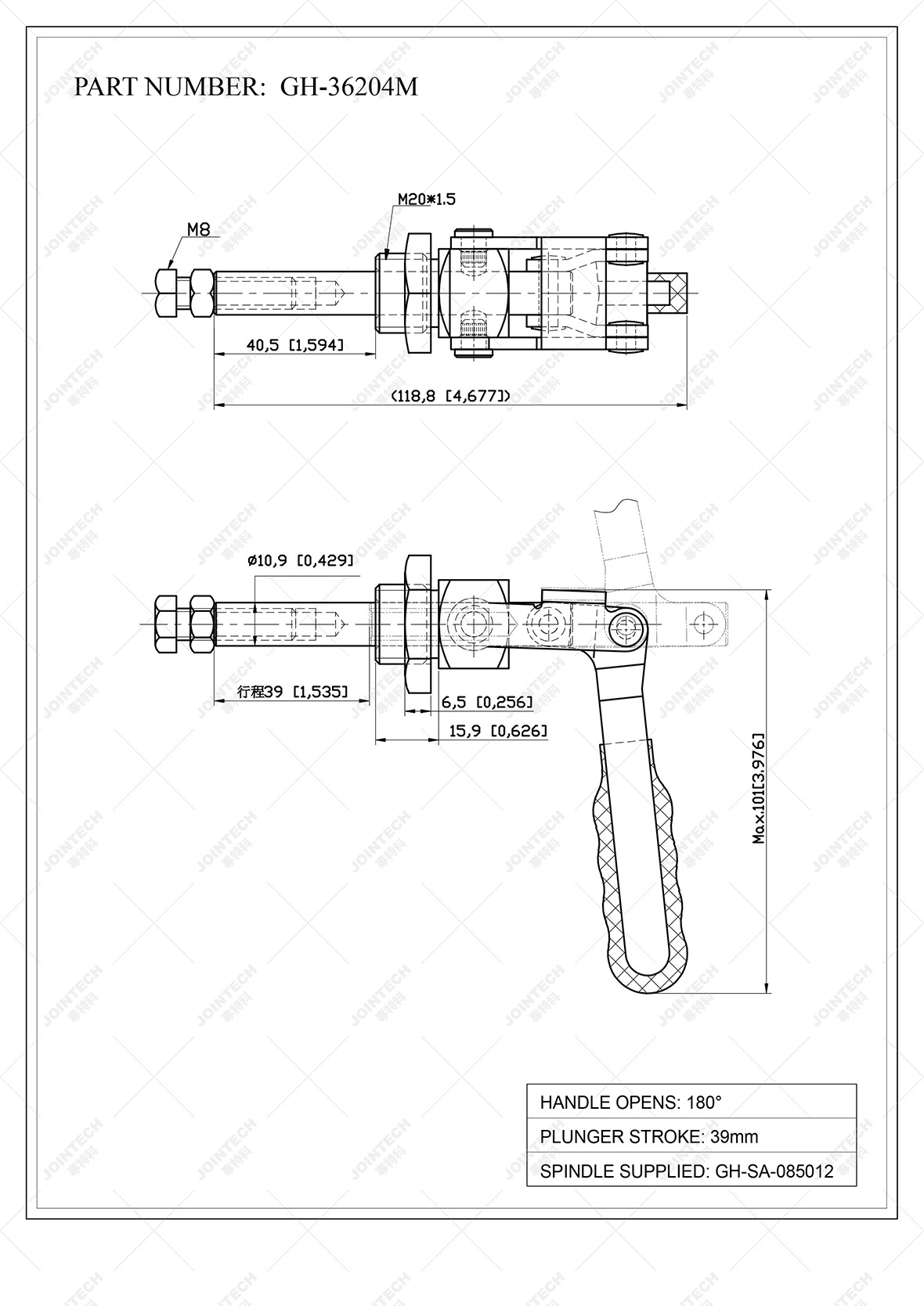 Push Pull Toggle Clamp