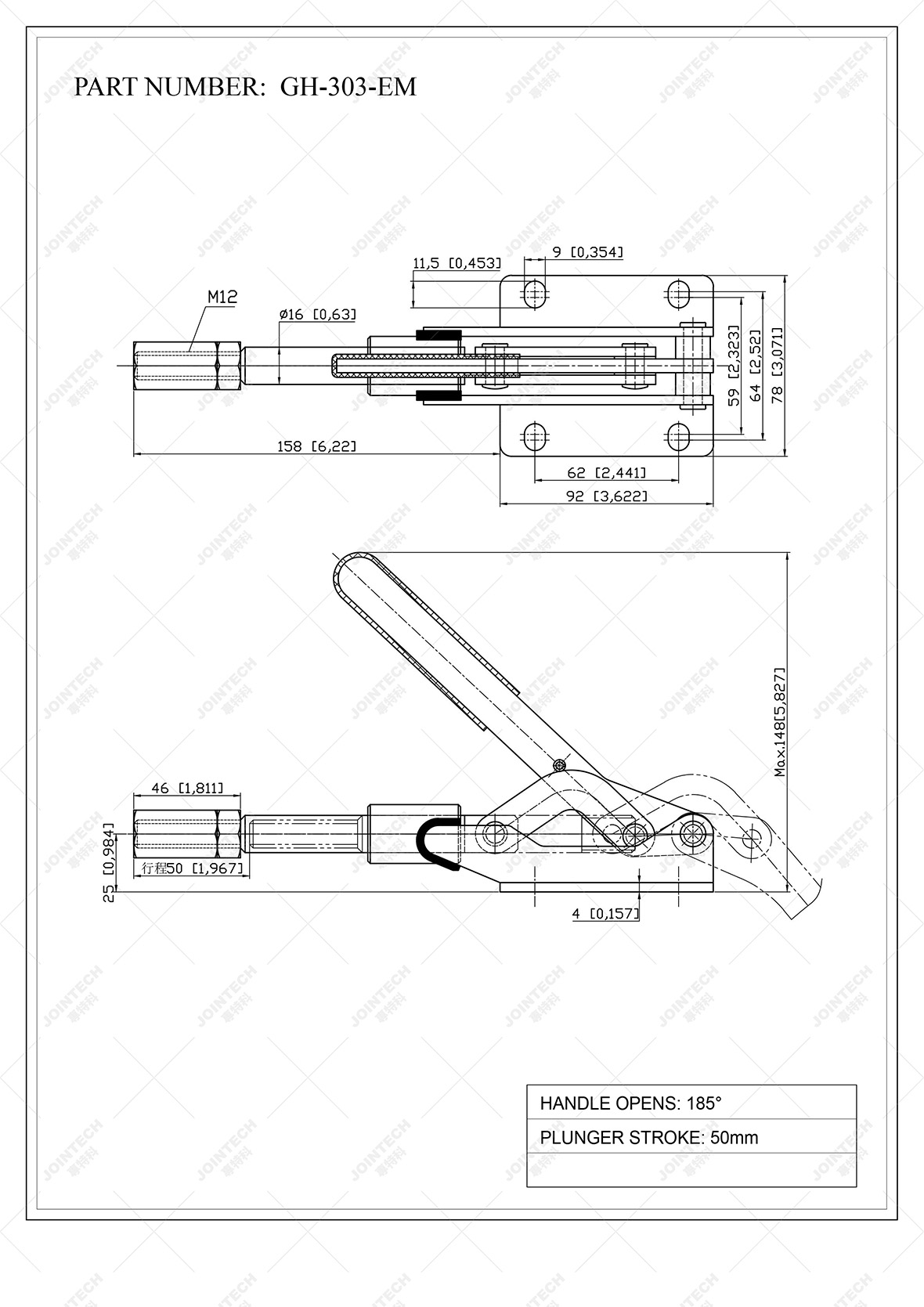 Push Pull Toggle Clamp