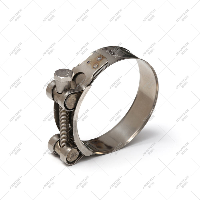 Stainless Steel T-Bolt Heavy Duty Adjustable Hose Clamp