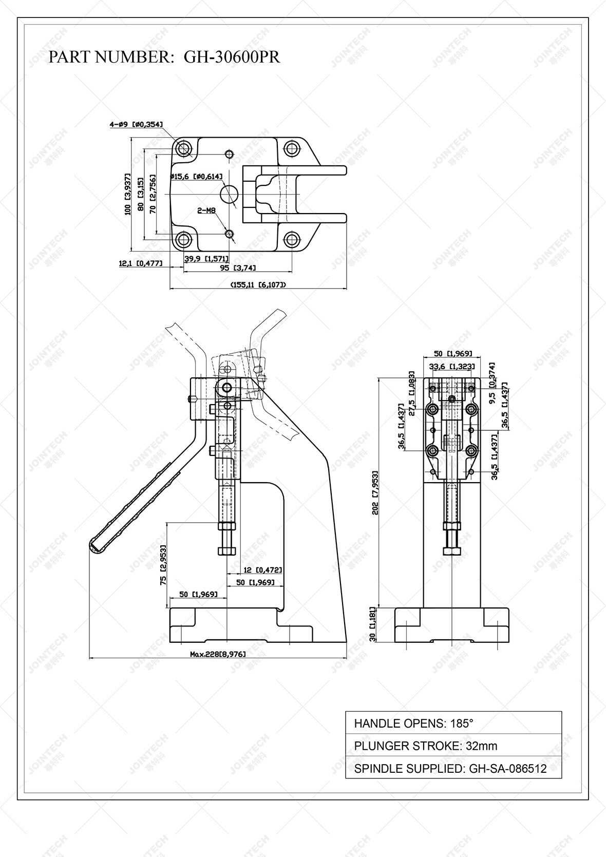 Push Pull Toggle Clamp