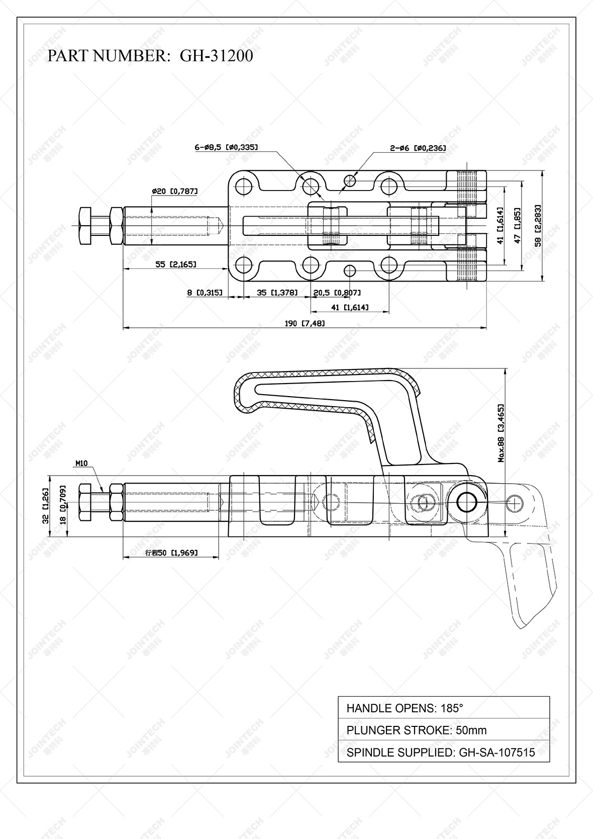 Push Pull Toggle Clamp