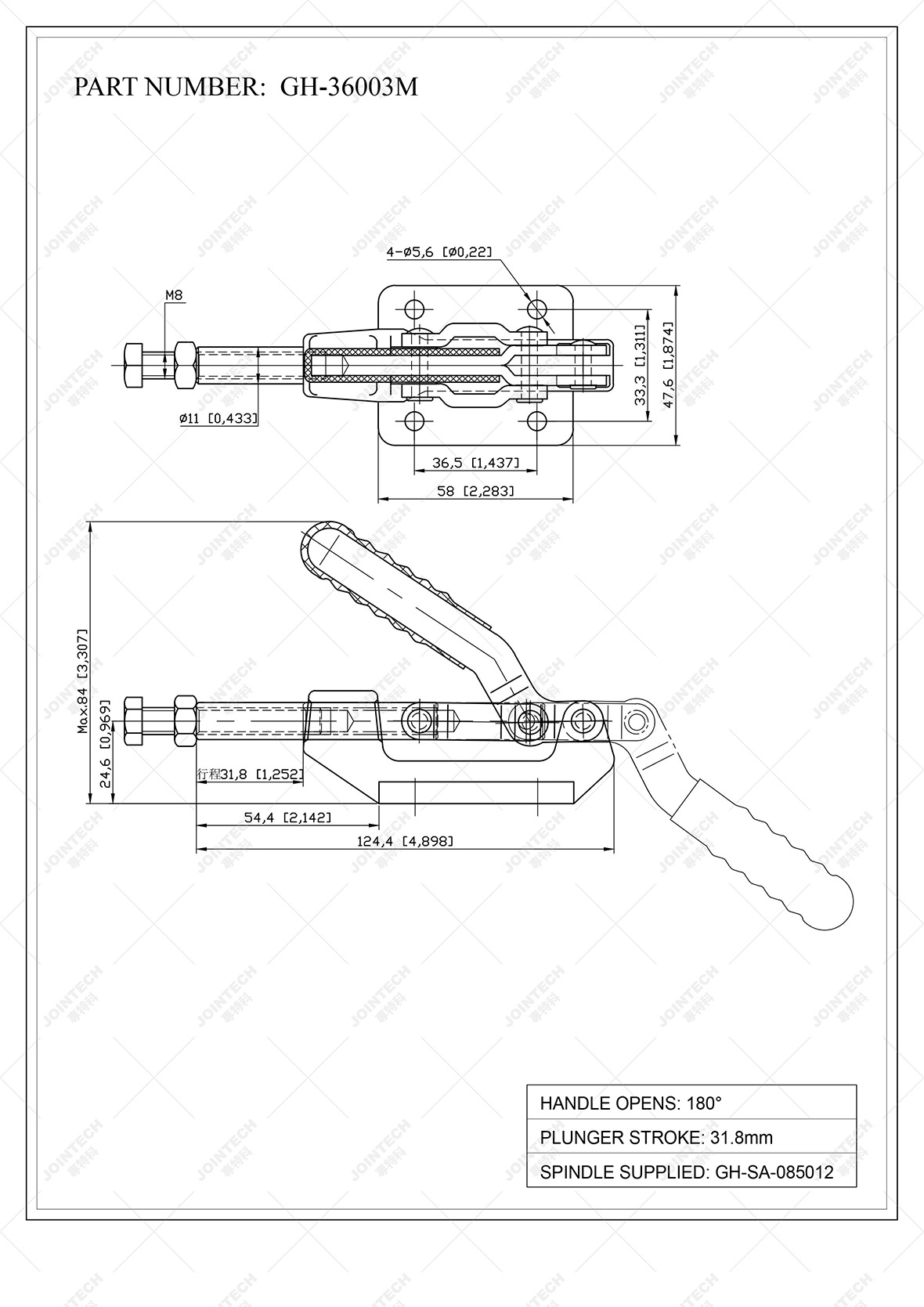 Alloy Steel Base Push Pull Toggle Clamp Buy Push Pull Toggle