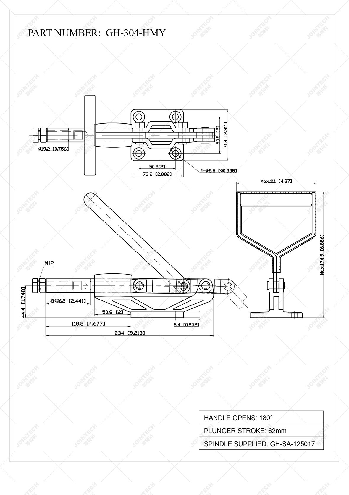 Push Pull Toggle Clamp