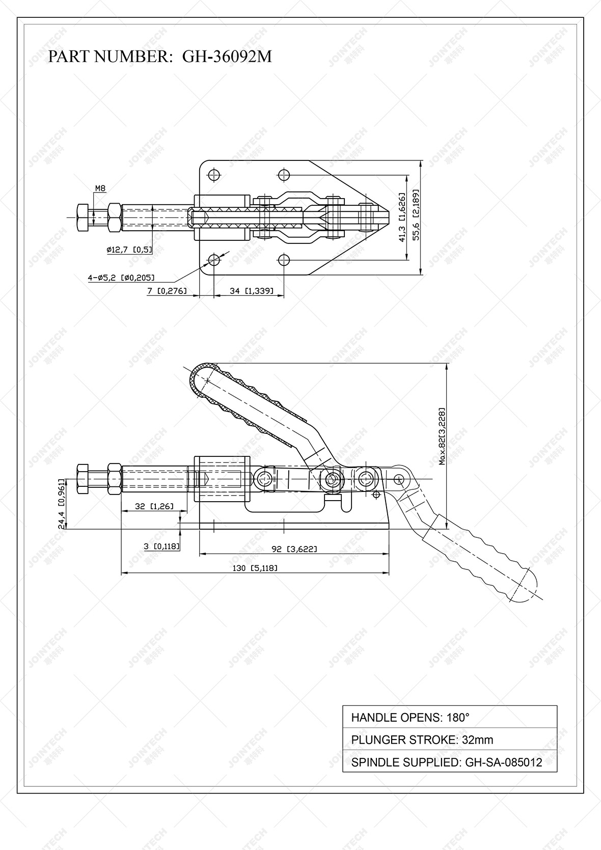 Straight Line Action Push Pull Toggle Clamp Use On Turning And Lathe Buy Push Pull Toggle