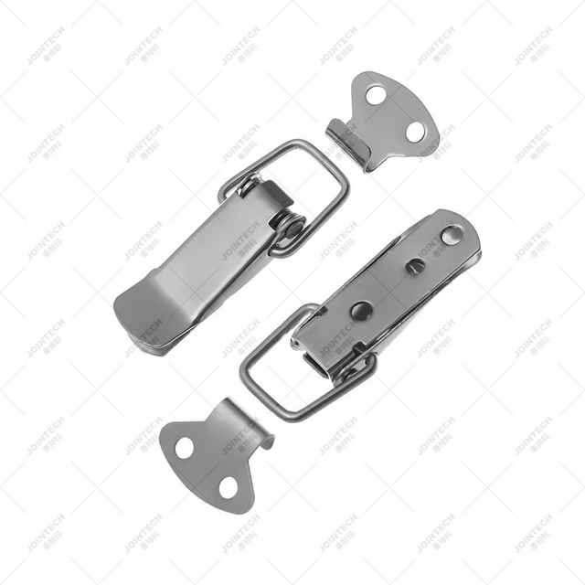 Stainless Steel Spring Loaded Chest Latch Locking Hasp