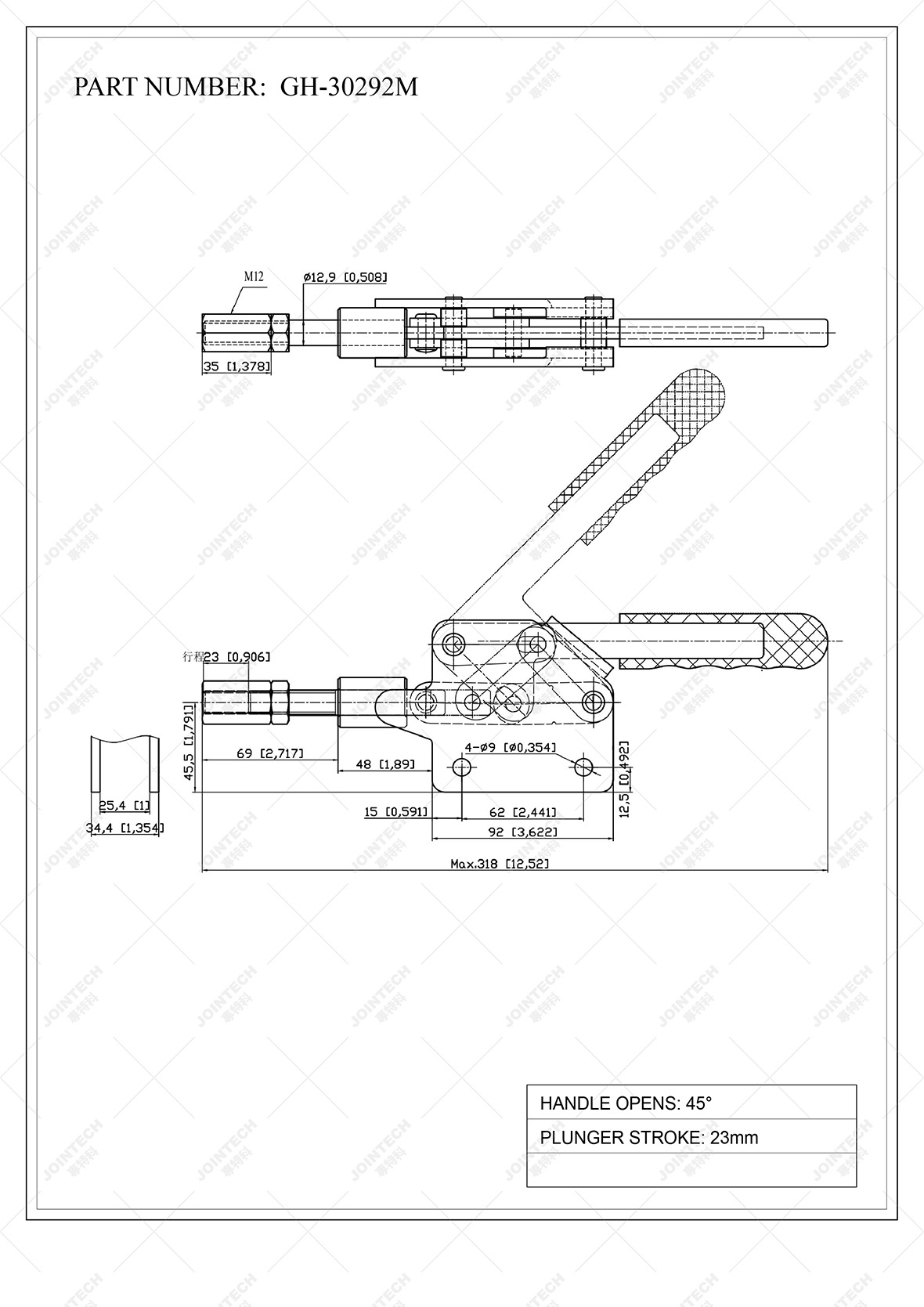 Push Pull Toggle Clamp