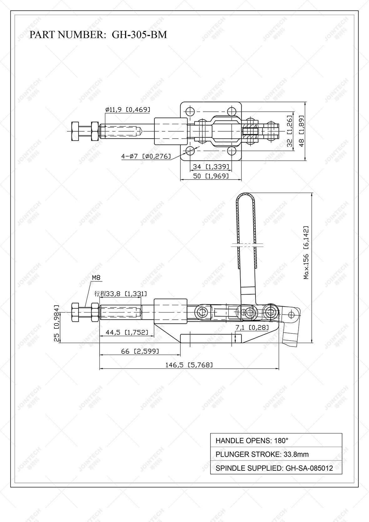 Push Pull Toggle Clamp