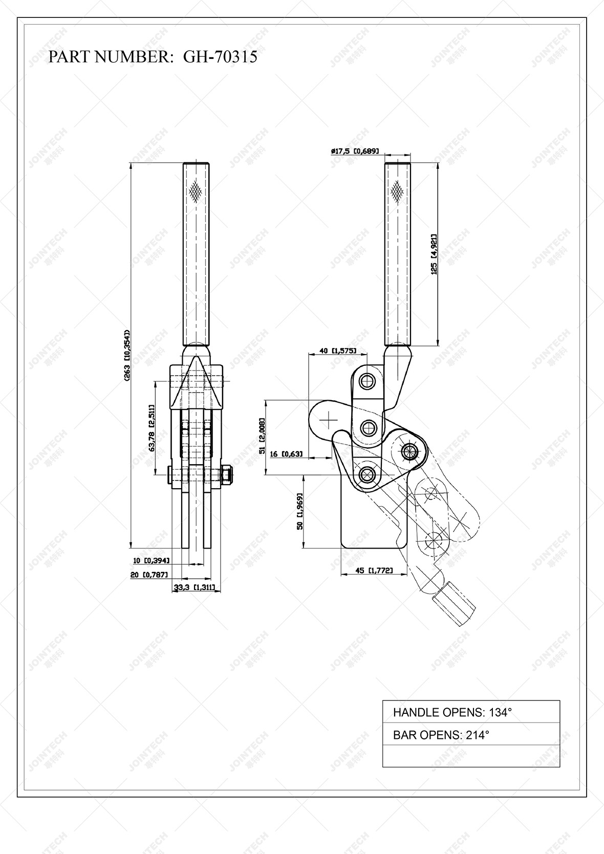 Black Finish Drop Steel Heavy Duty Welding Toggle Clamp Buy