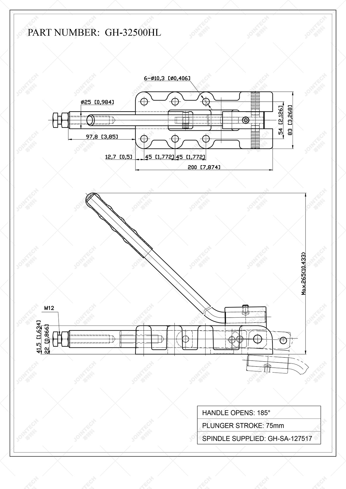 Heavy Duty Push Pull Action Toggle Clamp Use On Milling Machine Buy Push Pull Toggle Clamp