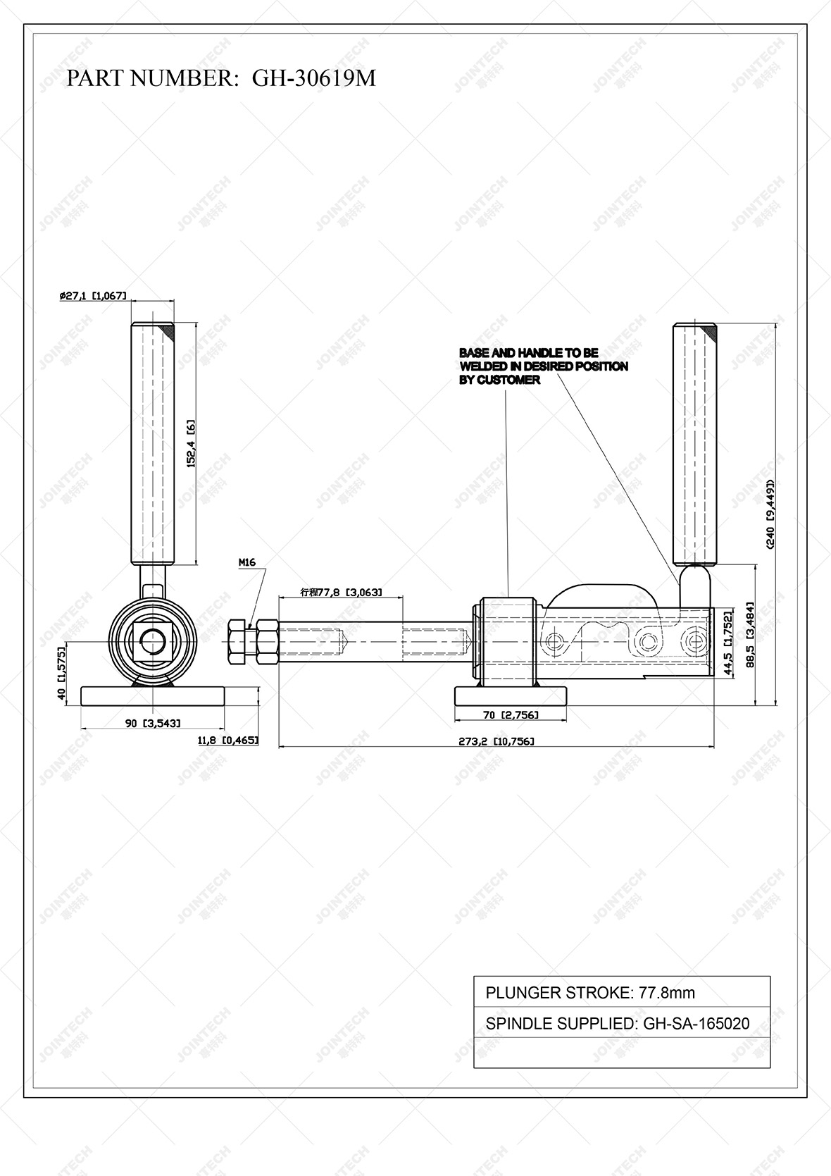 Push Pull Toggle Clamp
