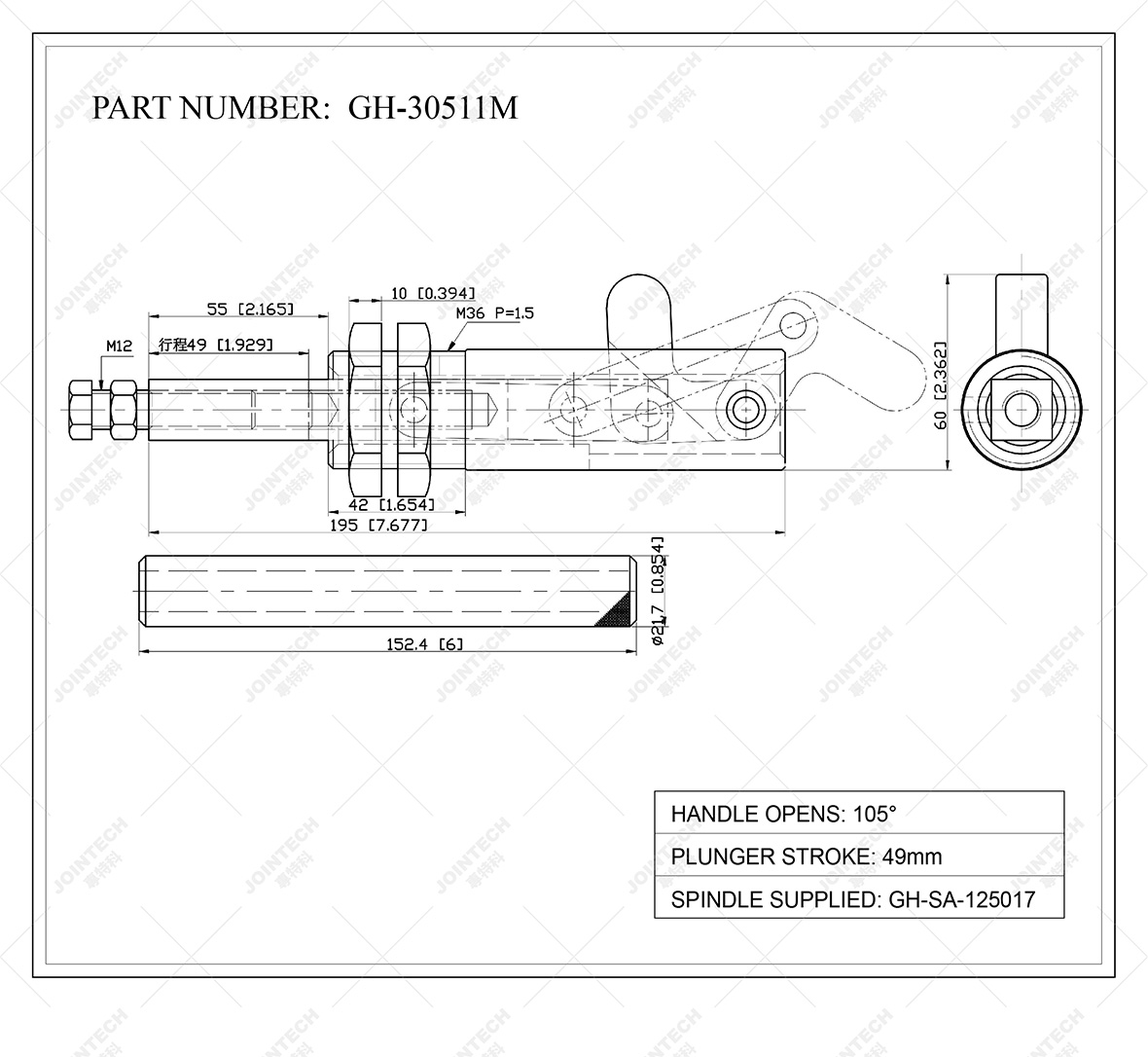 Push Pull Toggle Clamp