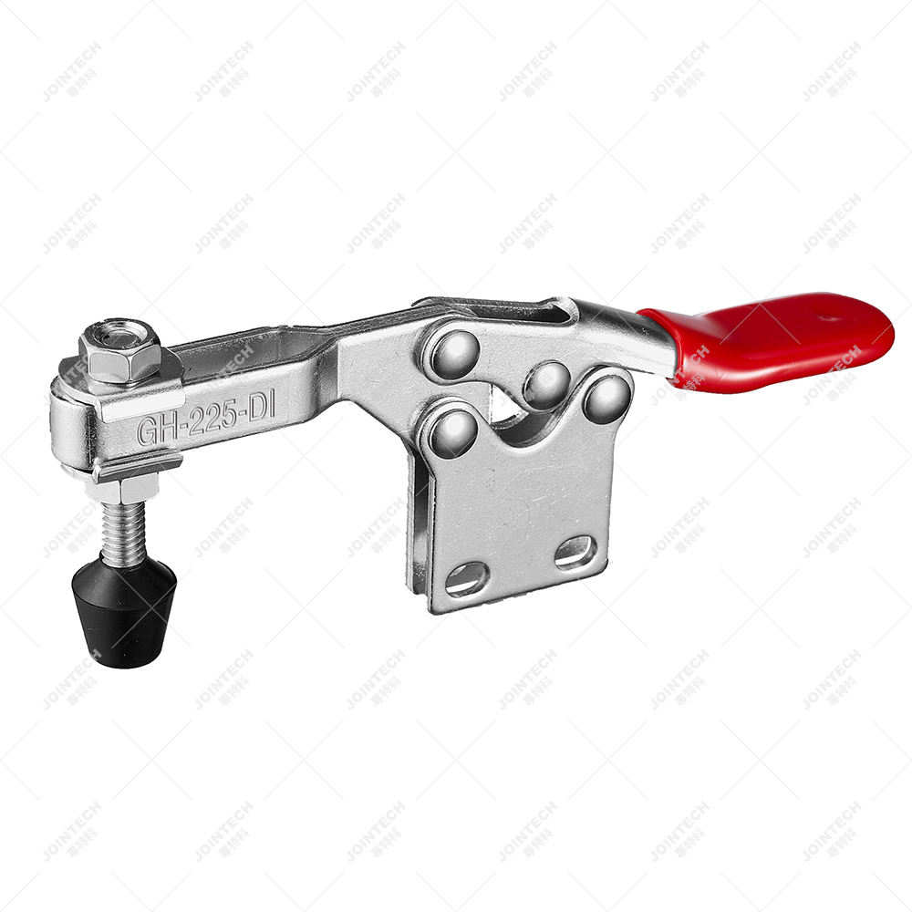 Straight Base Mounted Jig Assembly Horizontal Toggle Clamp