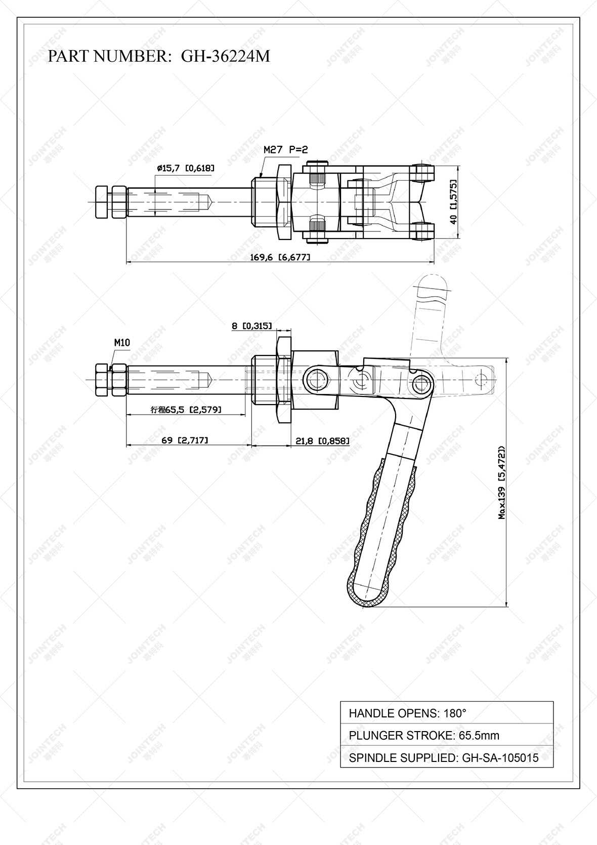 Push Pull Toggle Clamp