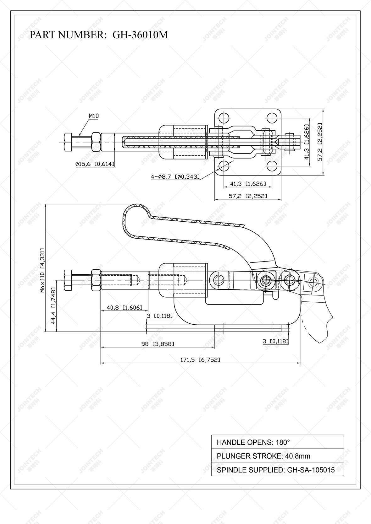 Push Pull Toggle Clamp